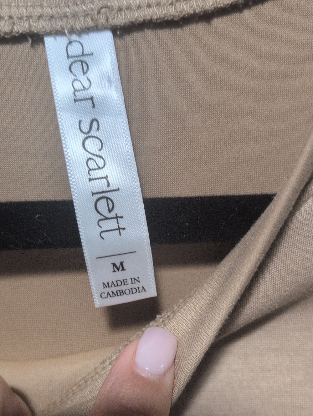 Dear Scarlett Crewneck Longline Sweatshirt Dress. NWOT Size M - Picture 2 of 5